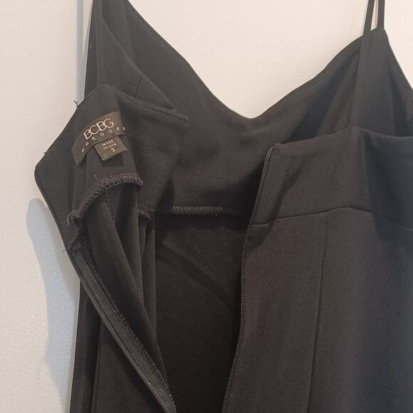 BCBG Long black dress with straps - Picture 5 of 5